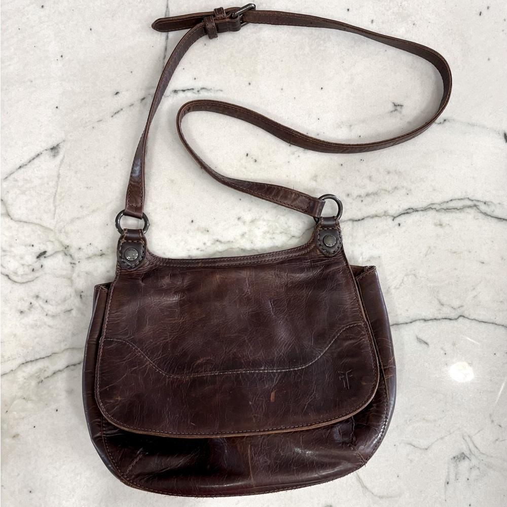 Frye Melissa Saddle Crossbody